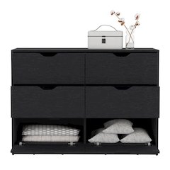Basilea Dresser Black MDF