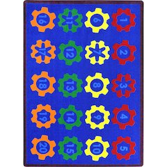 Geared Up Multi 7'8" x 10'9" Rug