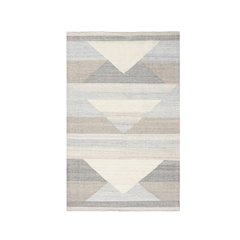 Tierney 2x3 Indoor Outdoor Handwoven Gray Multi Area Rug by Kosas Home