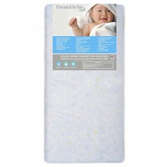 Dream On Me Stars Bright Crib and Toddler 180 Coil Mattress
