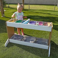 Potion Station, Brown and White