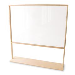 Floor Standing Acrylic Partition 48W