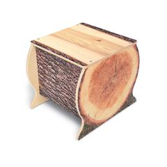 Nature View Live Edge Sm. Log Bench 14H