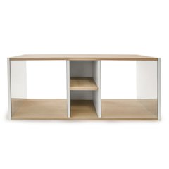 Discovery Crawl Thru Cabinet in Brown and White Color