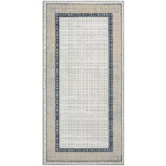 Dekor 2' x 4' Grey Navy Modern Indoor Rug