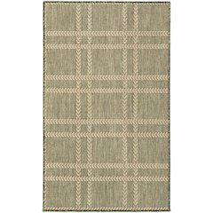 Horizon Indoor/Outdoor Area Rug, Green, 3' x 5'