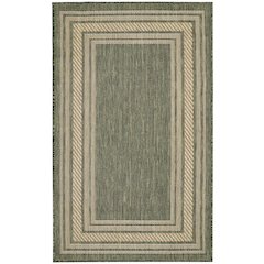 Home Horizon Indoor/Outdoor 2' x 3' Green Area Rug Horizon Area Rug