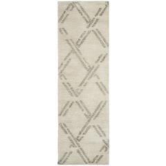 Nourison Venosa Runner Area Rug, Ivory/Grey, 2'3" x 7'6", VSN01