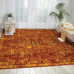 Timeless Scarlet Area Rug