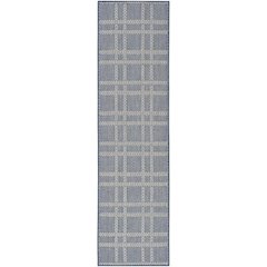 Horizon Indoor/Outdoor Area Rug, Navy, 8' Runner