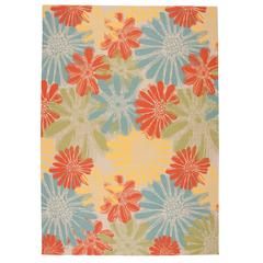 Home & Garden Area Rug, Ivory, 7'9" x 10'10"