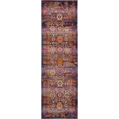 Vintage Runner Area Rug, 8' Runner