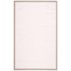 Sisal Soft Area Rug, White, 5' x 8'