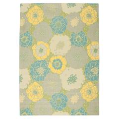 Home & Garden Area Rug, Green, 7'9" x 10'10"