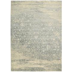 Luminance Area Rug, Silver, 5'3" x 7'5"