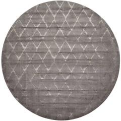 Modern Round Area Rug, 8' x Round