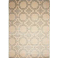 Luminance Area Rug, Cream/Grey, 7'6" x 10'6"