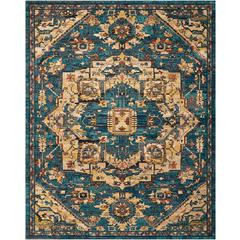 Nourison 2020 Area Rug, Teal, 8' x 10'6"