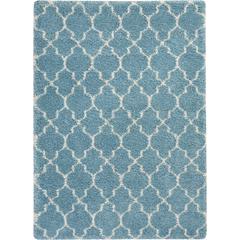 Amore Area Rug, Aqua, 3'11" x 5'11"