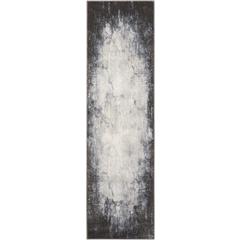 Modern Runner Area Rug, 8' Runner