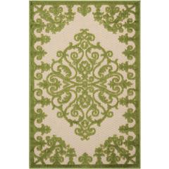 Aloha Area Rug, Green, 2'8" x 4'