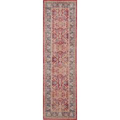 Vintage Runner Area Rug, 8' Runner