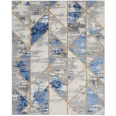 Modern Rectangle Area Rug, 8' x 10'