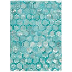 Modern Rectangle Area Rug, 5' x 8'