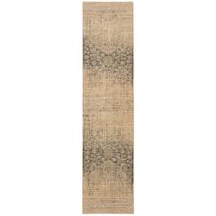 Silk Elements Area Rug, Beige, 2'5" x 10'