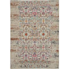 Vintage Rectangle Area Rug, 4' x 6'