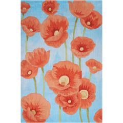 Contemporary Rectangle Area Rug, 4' x 6'