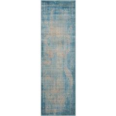 Karma Area Rug, Blue, 2'2" x 7'6"