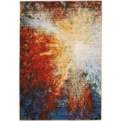 Modern Rectangle Area Rug, 4' x 6'
