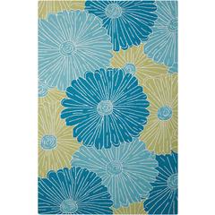 Nourison Fantasy Seafoam Area Rug
