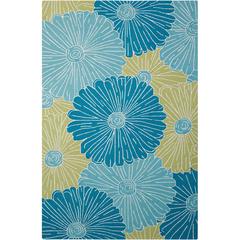 Nourison Fantasy Seafoam Area Rug