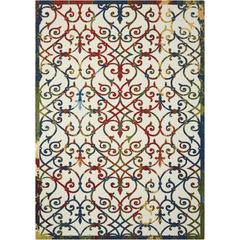 Home & Garden Area Rug, Multicolor, 4'4" x 6'3"