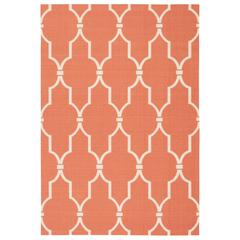 Home & Garden Area Rug, Orange, 4'3" x 6'3"