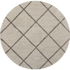 Brisbane Area Rug, Cream, 6'7" x ROUND