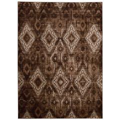 Karma Area Rug, Chocolate, 7'10" x 10'6"