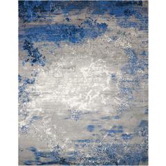 Modern Rectangle Area Rug, 6' x 8'