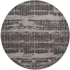 Modern Round Area Rug, 8' x Round