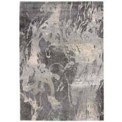 Fusion Area Rug, Beige/Grey, 4' x 6'