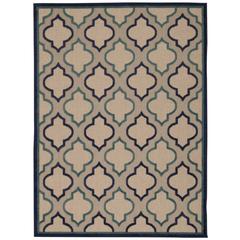 Aloha Area Rug, Navy, 3'6" x 5'6"
