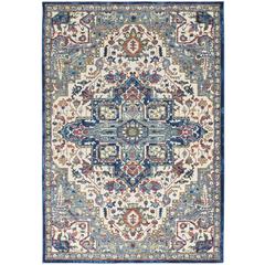 Bohemian Rectangle Area Rug, 4' x 6'