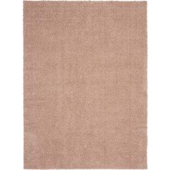 MSG01 Malibu Shag Blush Area Rug- 7'10" x 9'10"