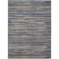 Nourison Plateau Area Rug, Blue, 9'9" x 13'9", PAE01
