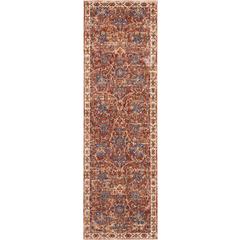 Reseda Area Rug, Brick, 2'3" x 7'6"