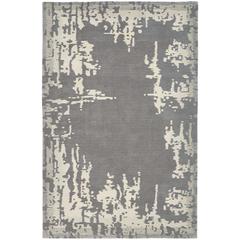Symmetry Area Rug, Grey/Beige, 3'9" X 5'9"