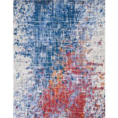 Twilight Area Rug, Red/Blue, 12' x 15'