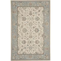 Rectangle Farmhouse Machine Made Area Rug